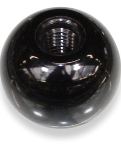Ball head DIN 319 plastic with thread M12 without bush